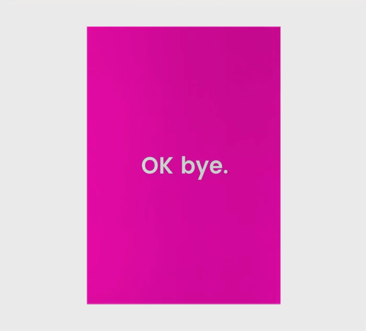 Bye notebook by Studio One