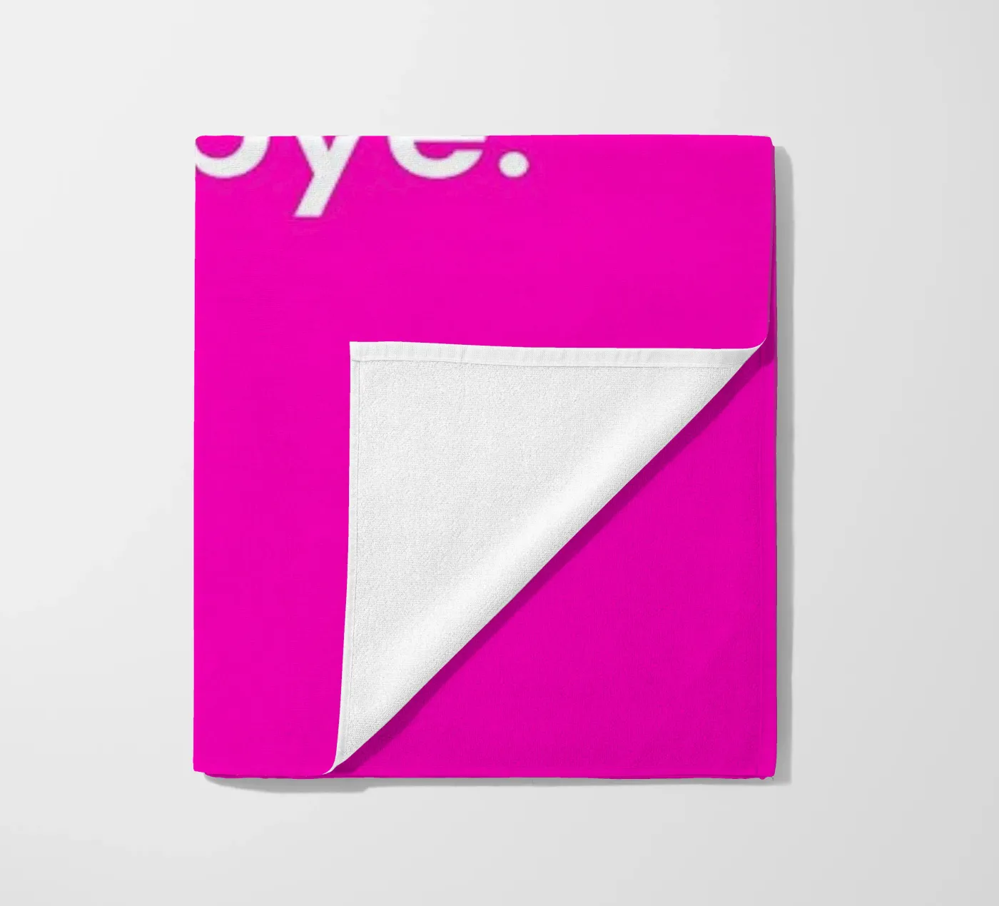 Bye serviette de plage de Studio One