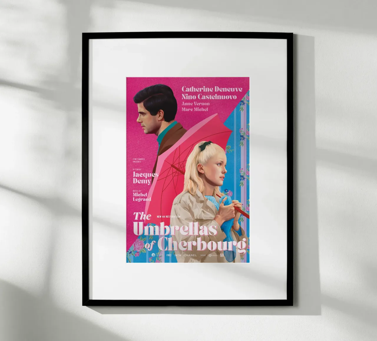 The Umbrellas of Cherbourg Movie poster da Attaboy Dsgn