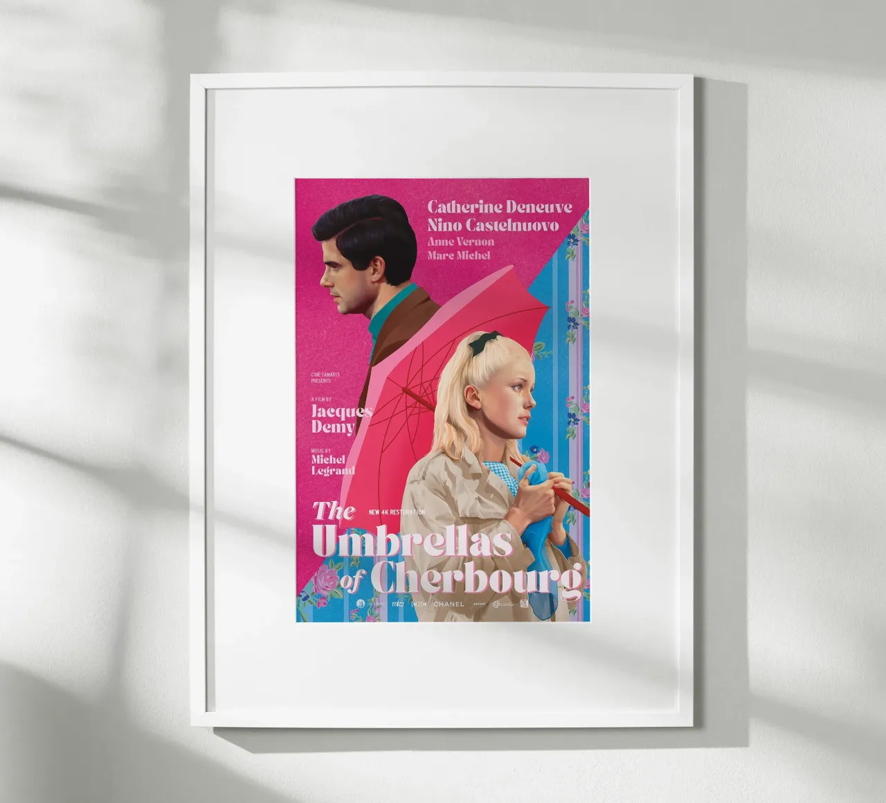 The Umbrellas of Cherbourg Movie poster da Attaboy Dsgn