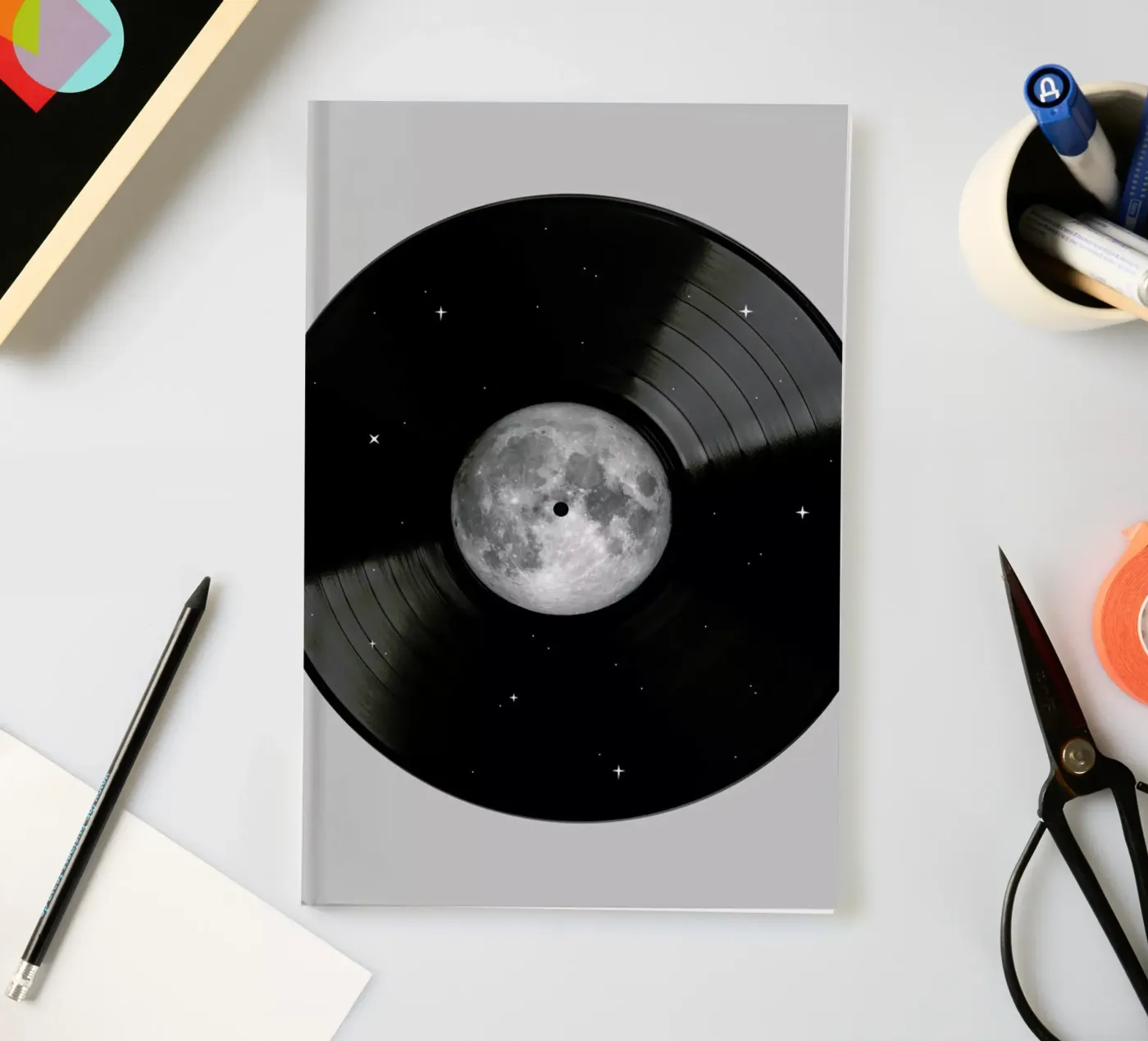 Darkside notebook by Chris Wharton
