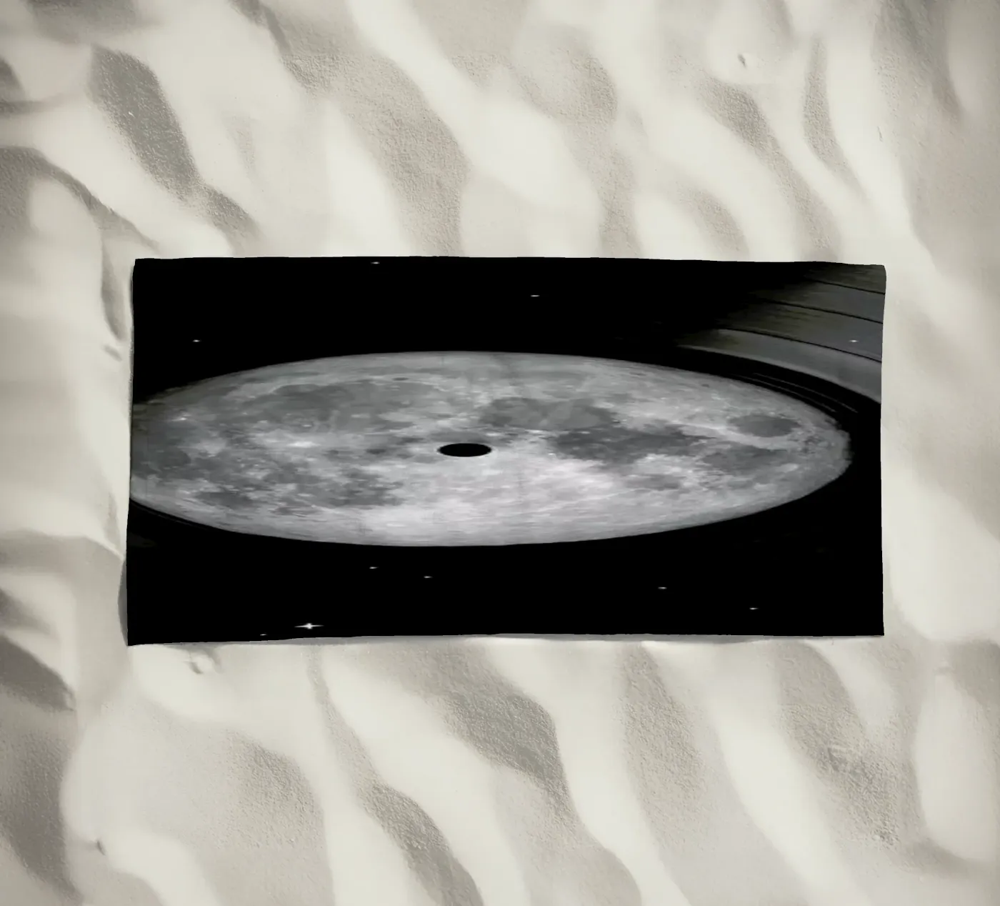 Darkside beach towel by Chris Wharton