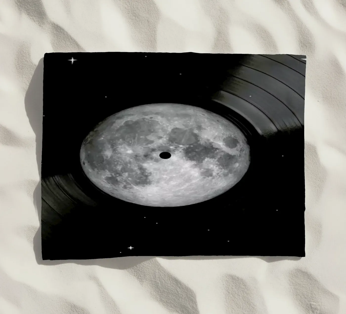 Darkside beach towel by Chris Wharton