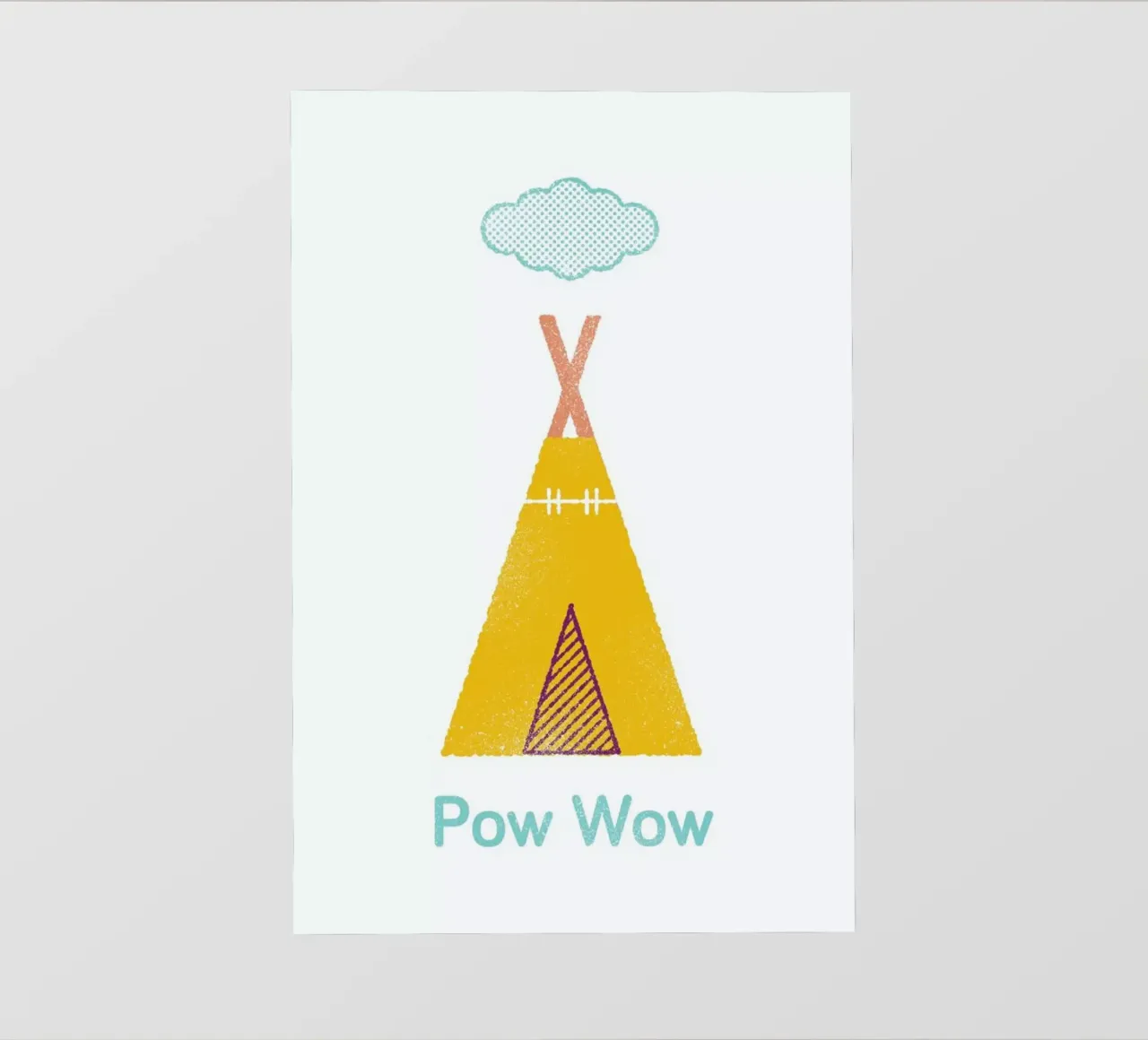 Pow Wow telo in pvc da Chris Wharton