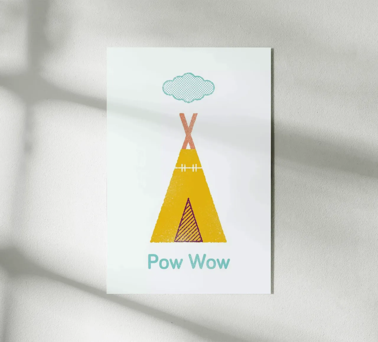 Pow Wow plexiglass da Chris Wharton