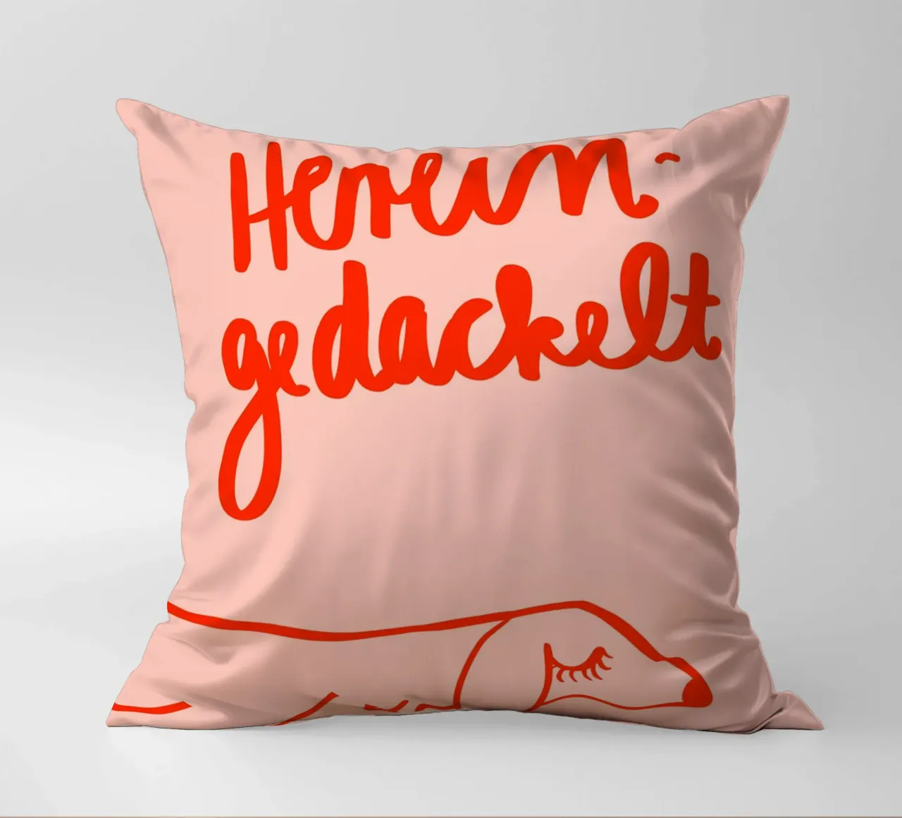 Hereingedackelt cojín de Hej Ibiza by Ute Arnold