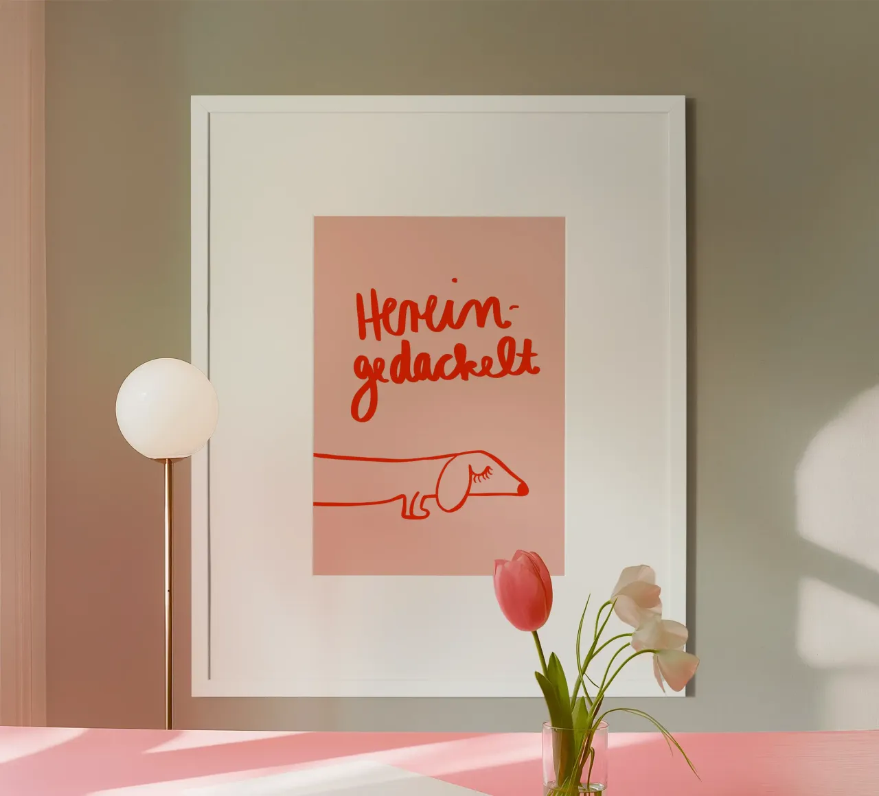 Hereingedackelt Hahnemühle von Hej Ibiza by Ute Arnold