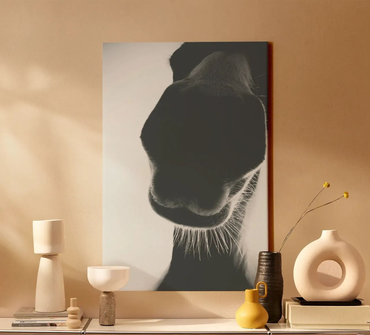 A Horse of Course No.1 tela con Cornice a cassetta da treechild