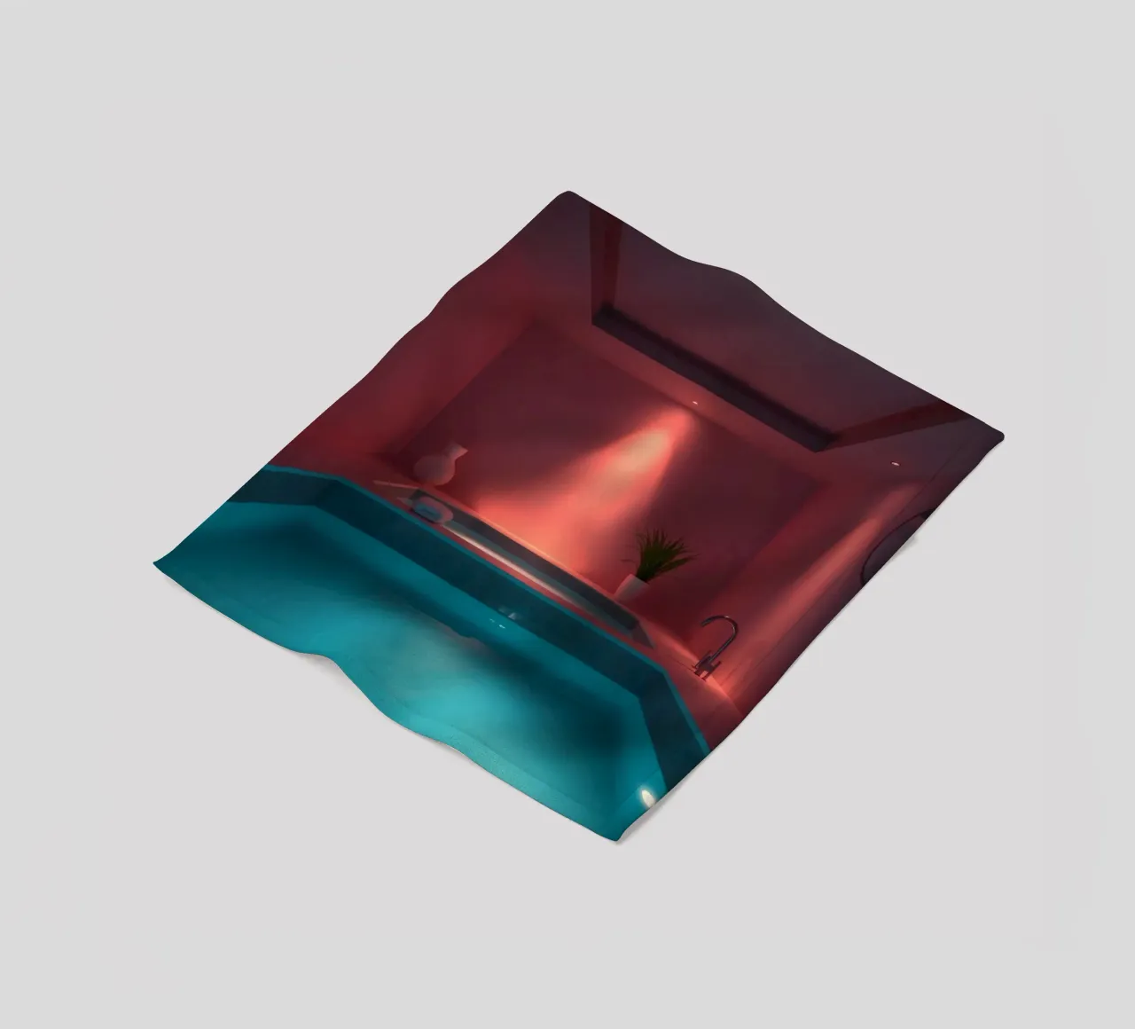 Rilassare un interno con l'atmosfera dell'illuminazione ambientale coperta in pile da DesignDoodle