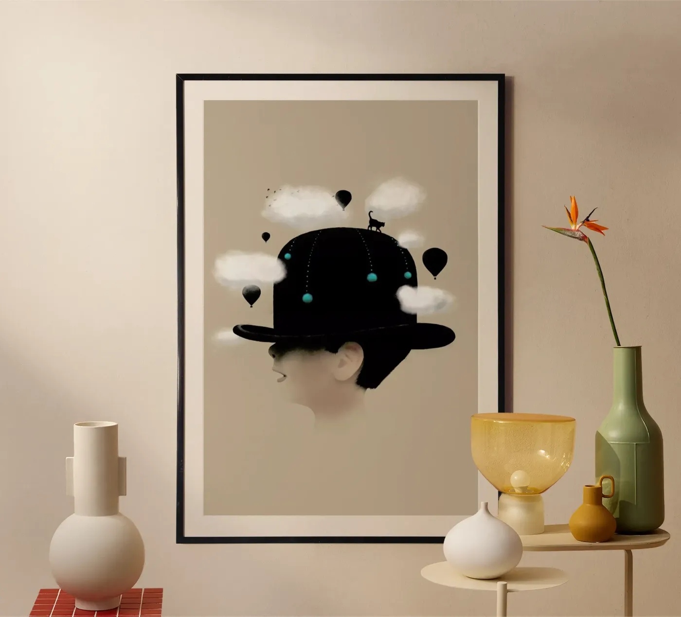 Dreaming Poster von Florent Bodart