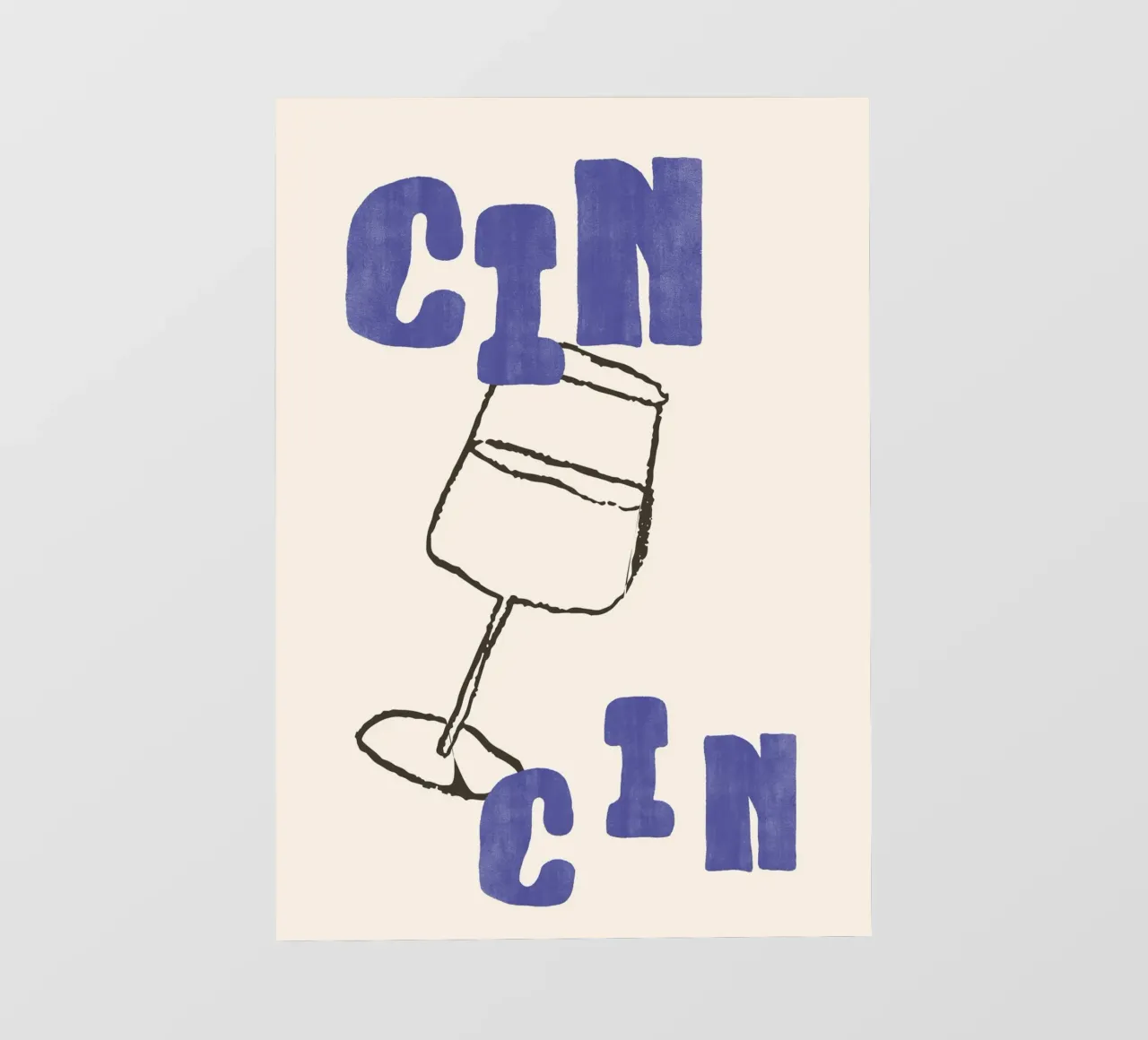 Cin Cin | Cheers to Good Times Print pellicola backlit da PrintCessStudio