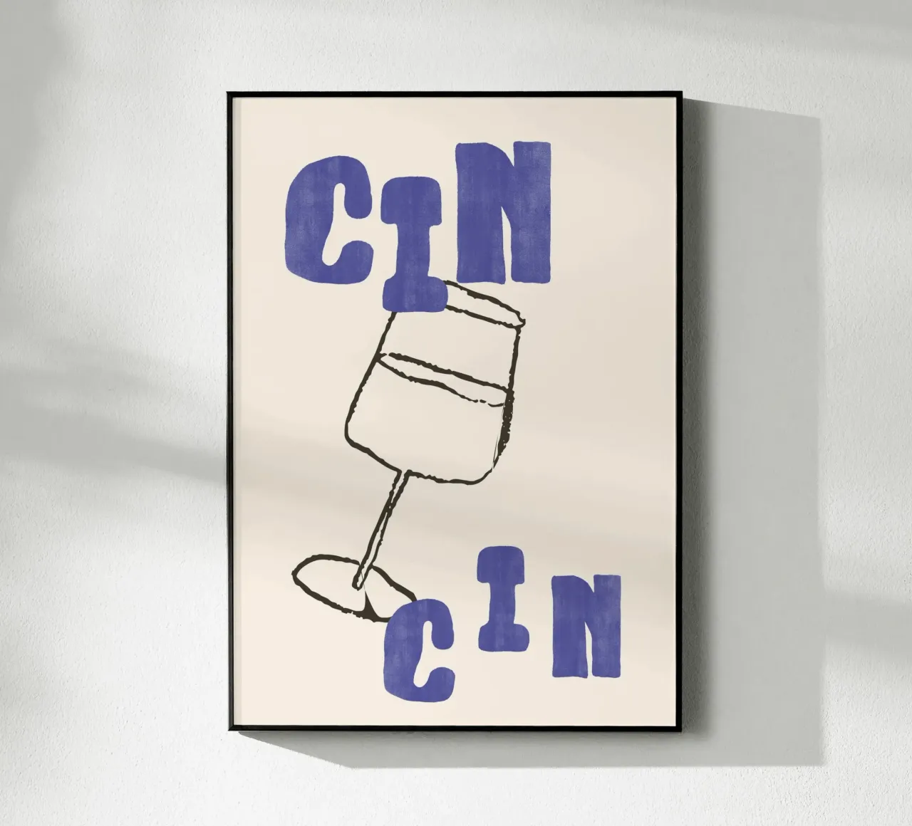 Cin Cin | Cheers to Good Times Print acrylic glass by PrintCessStudio