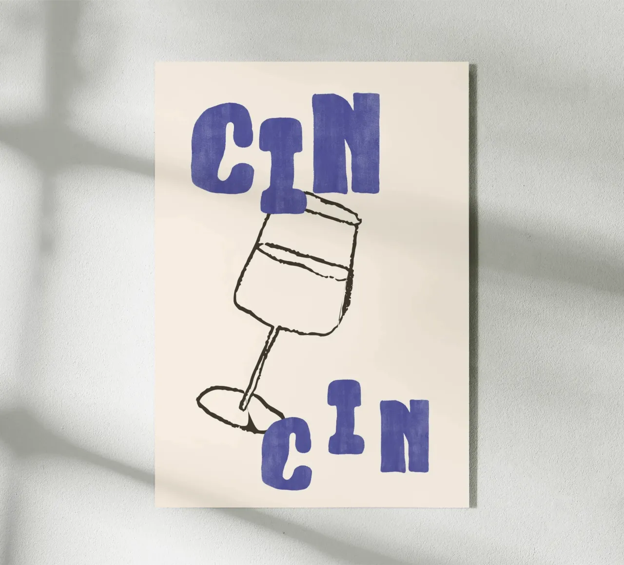 Cin Cin | Cheers to Good Times Print acrylic glass by PrintCessStudio