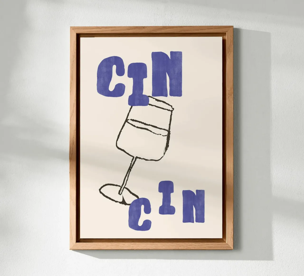 Cin Cin | Cheers to Good Times Print alluminio dibond da PrintCessStudio