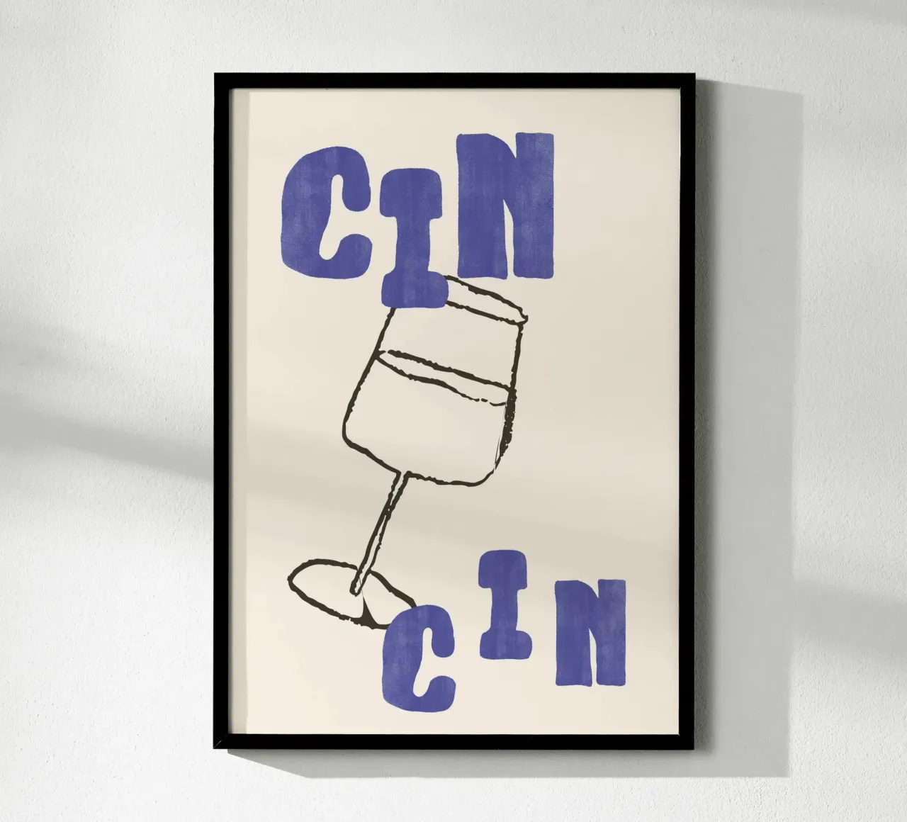 Cin Cin | Cheers to Good Times Print poster da PrintCessStudio