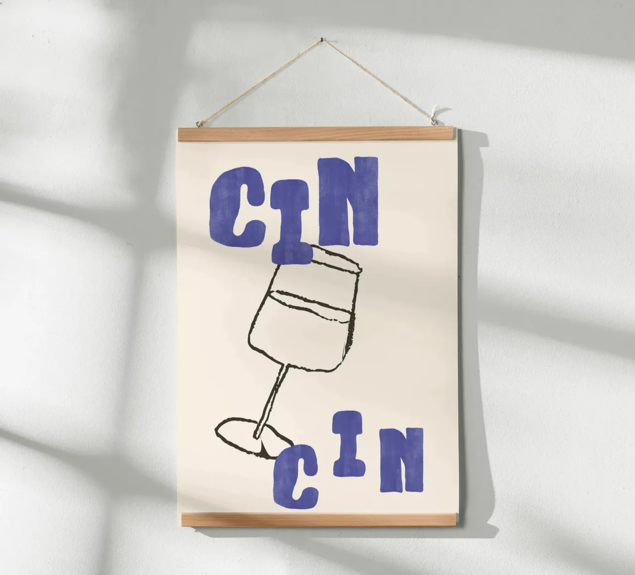 Cin Cin | Cheers to Good Times Print poster da PrintCessStudio
