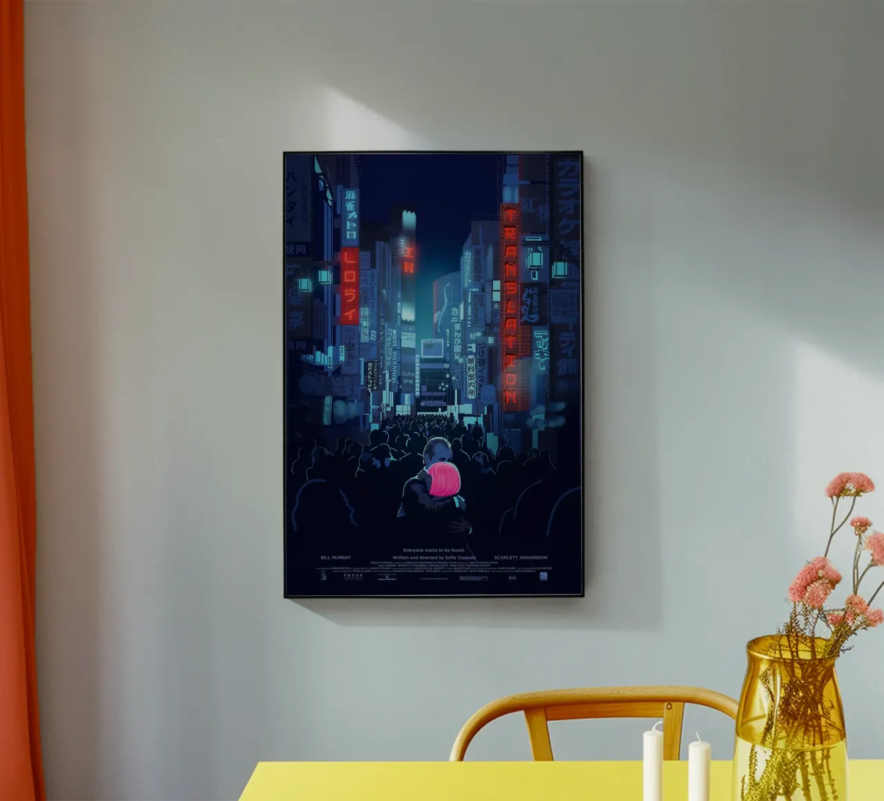 Lost in Translation Movie plexiglass da Attaboy Dsgn