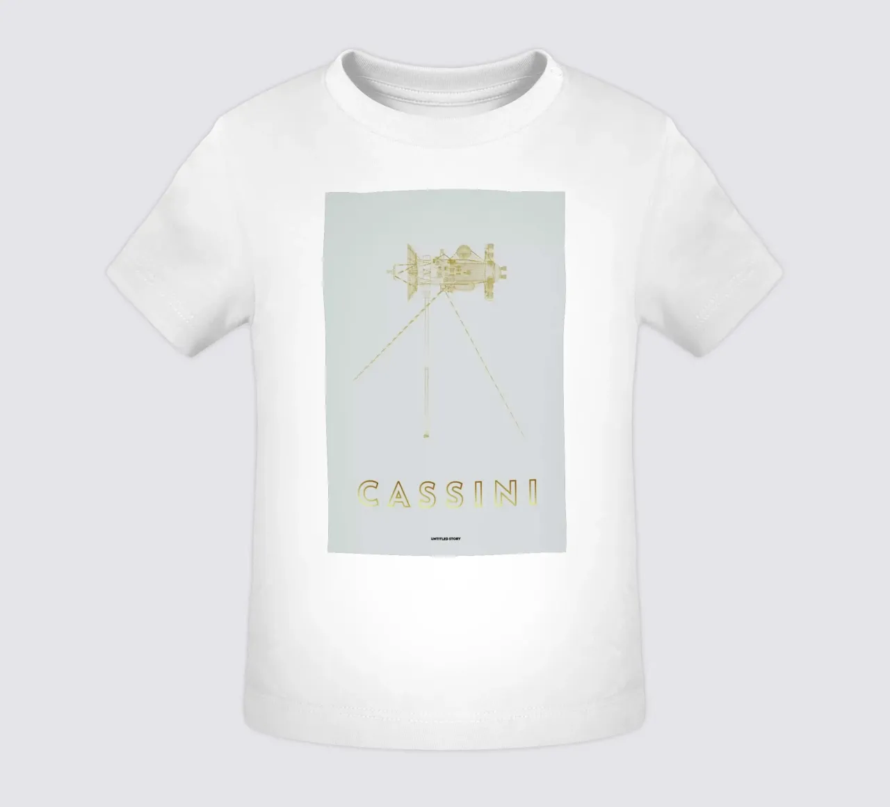 Cassini-Huygens Spacecraft maglietta neonato da Marc Schulthess