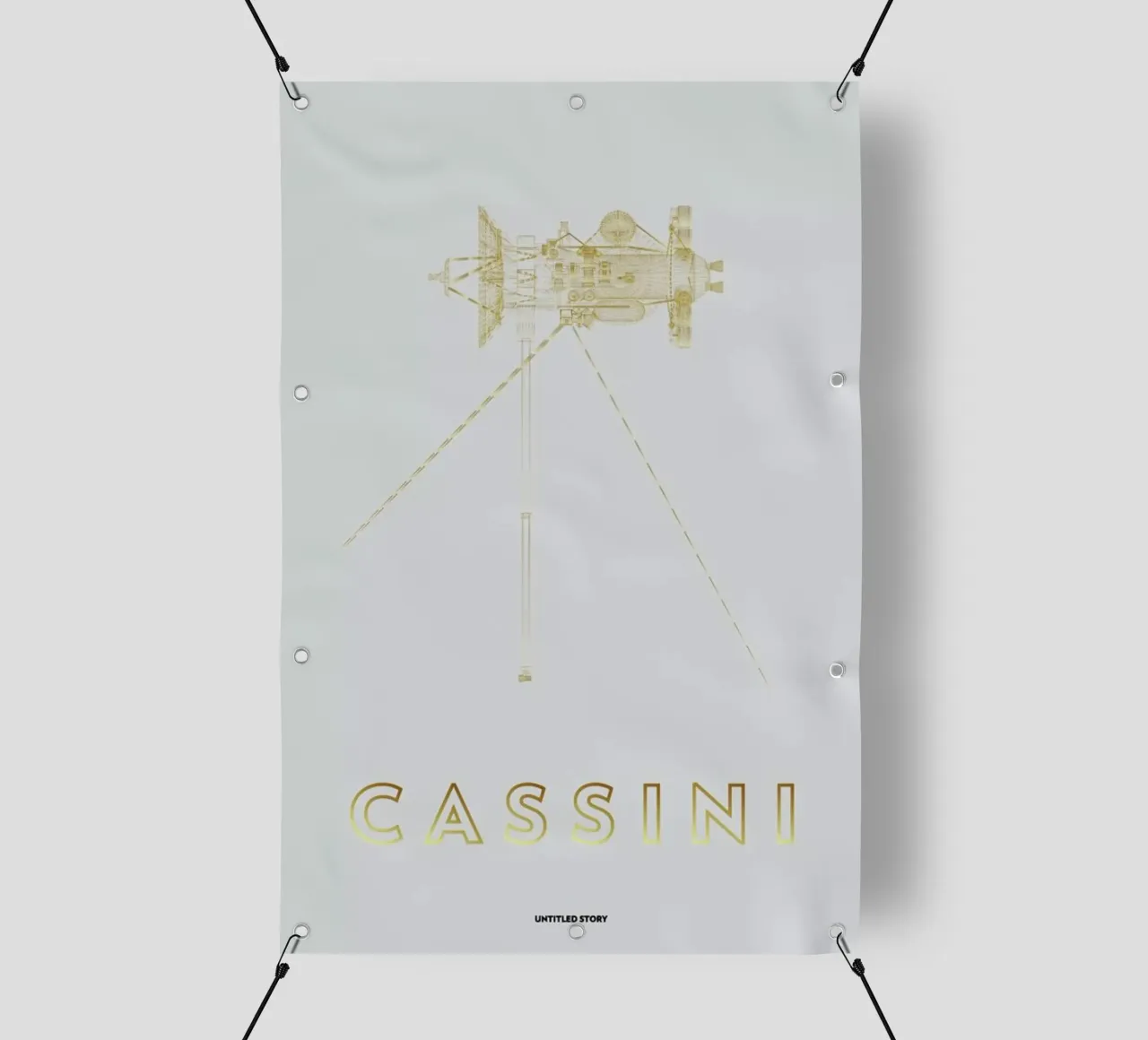Cassini-Huygens Spacecraft telo in pvc da Marc Schulthess