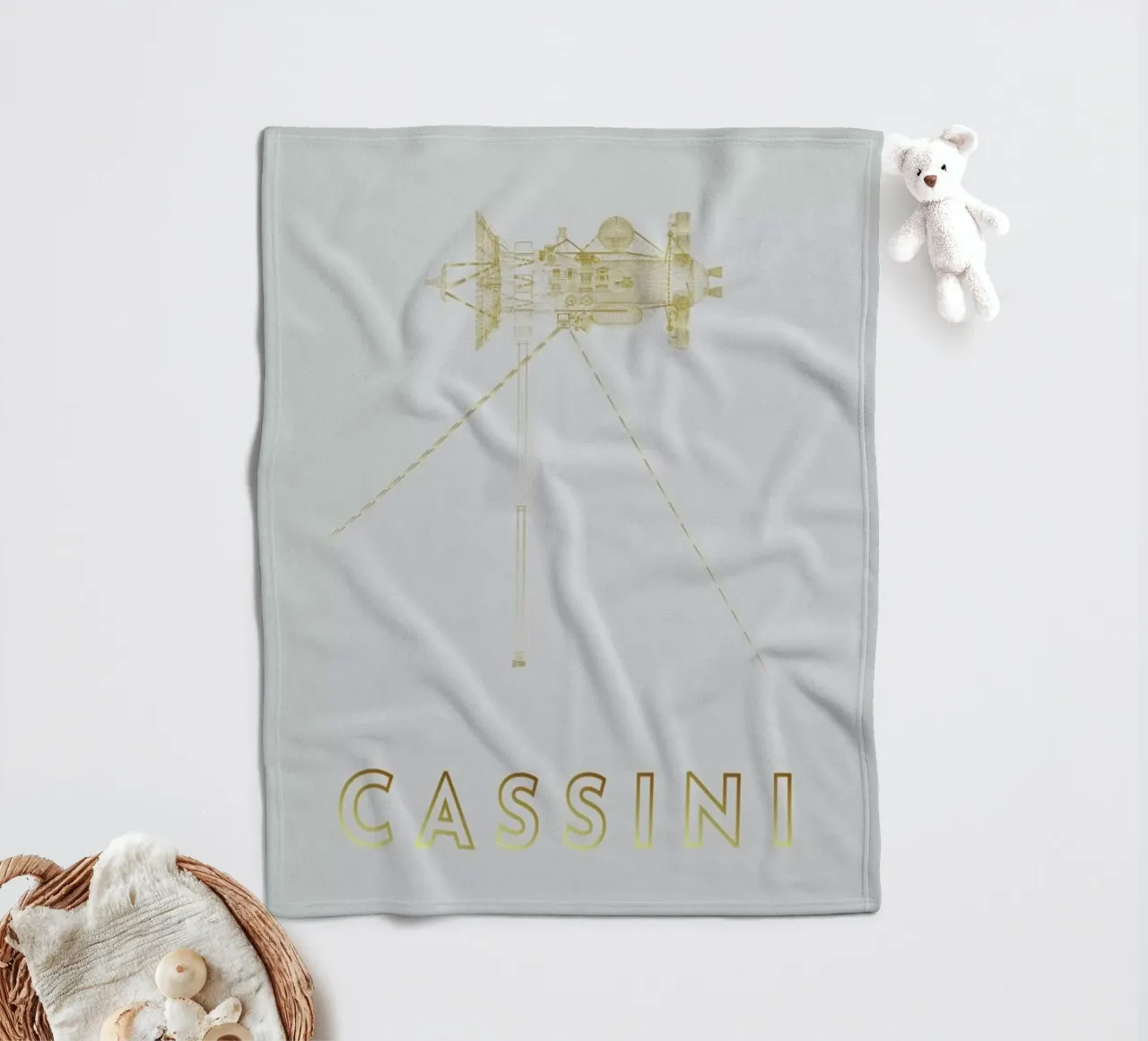 Cassini-Huygens Spacecraft coperta in pile da Marc Schulthess