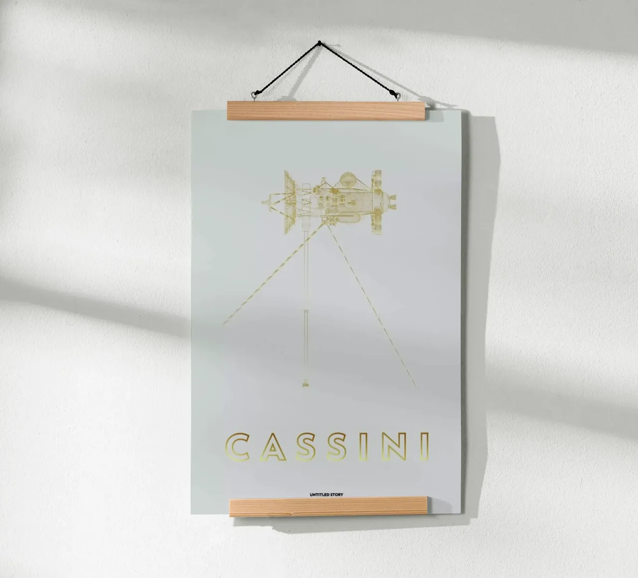 Cassini-Huygens Spacecraft carta hahnemühle da Marc Schulthess