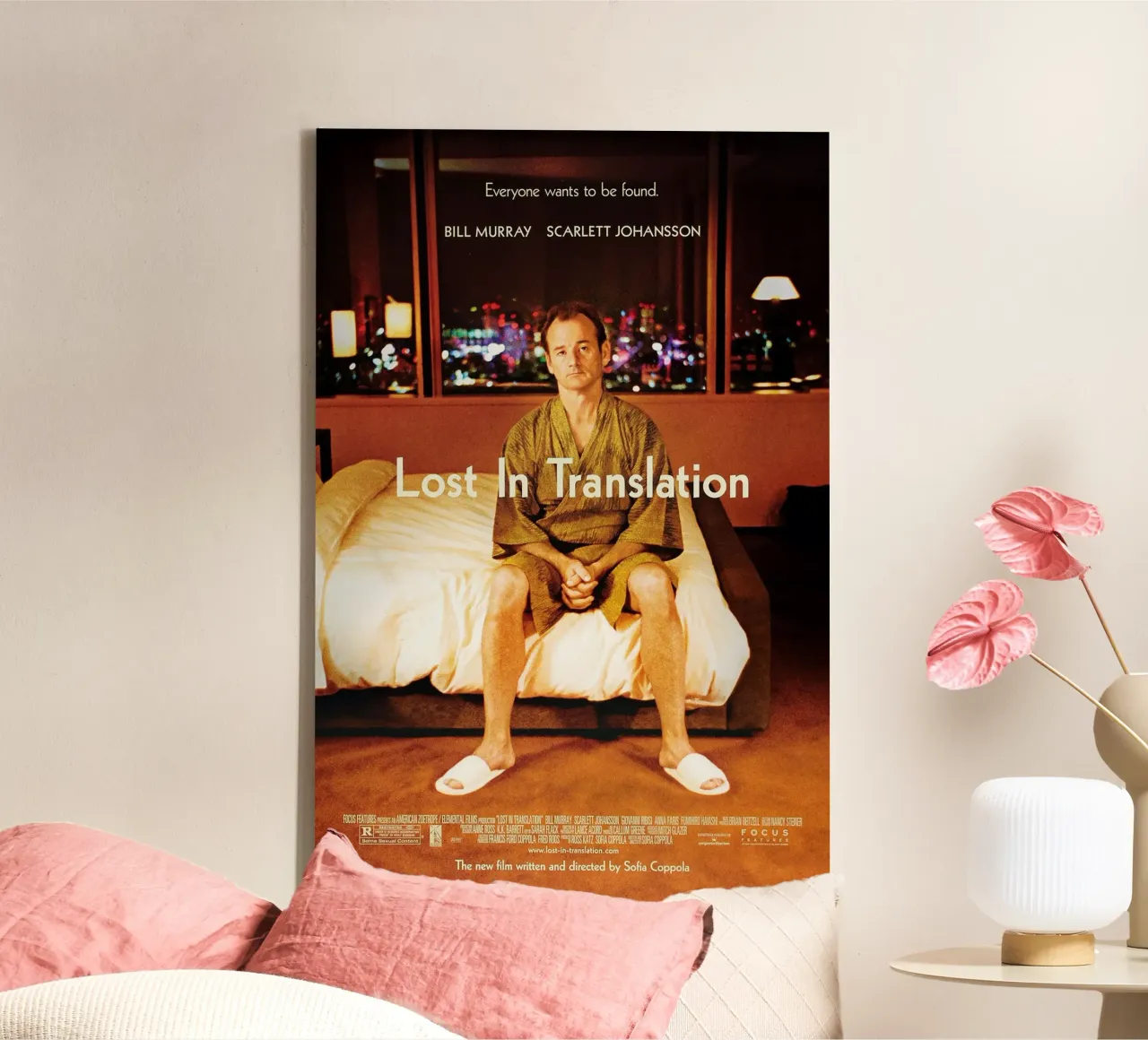 Lost in Translation tela con Cornice a cassetta da Attaboy Dsgn