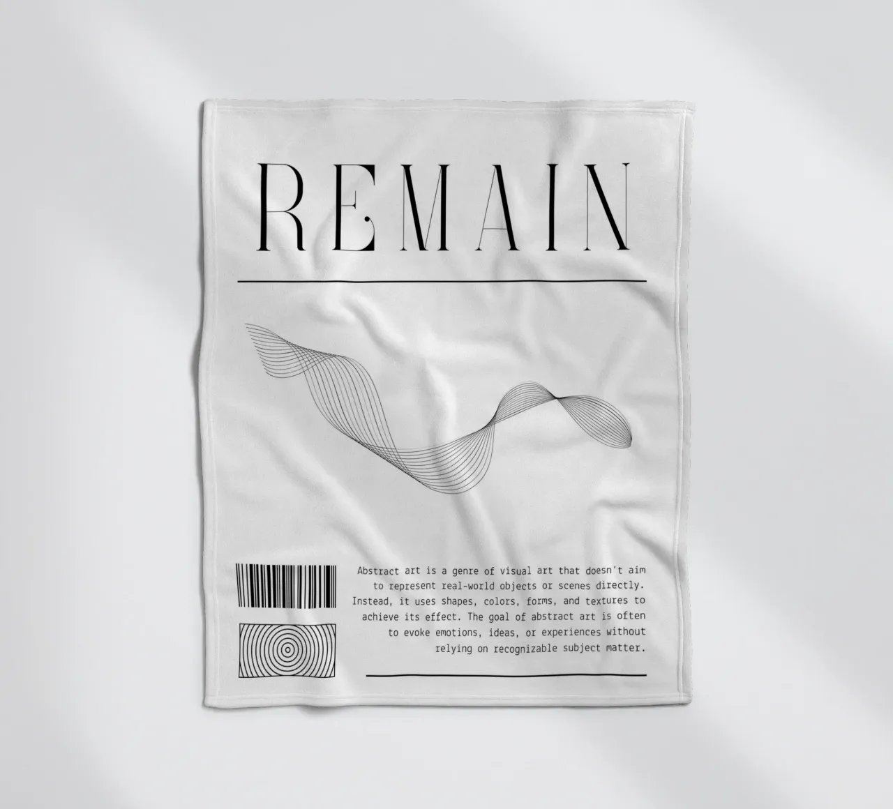 REMAIN | 17 coperta in pile da Einfach Uebel