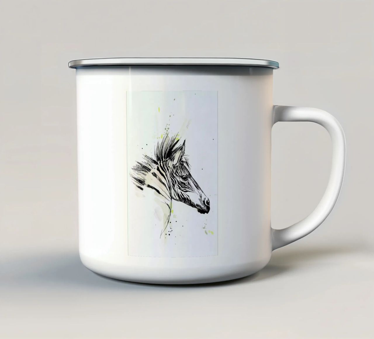Zaba tazza in smalto da WALLstories