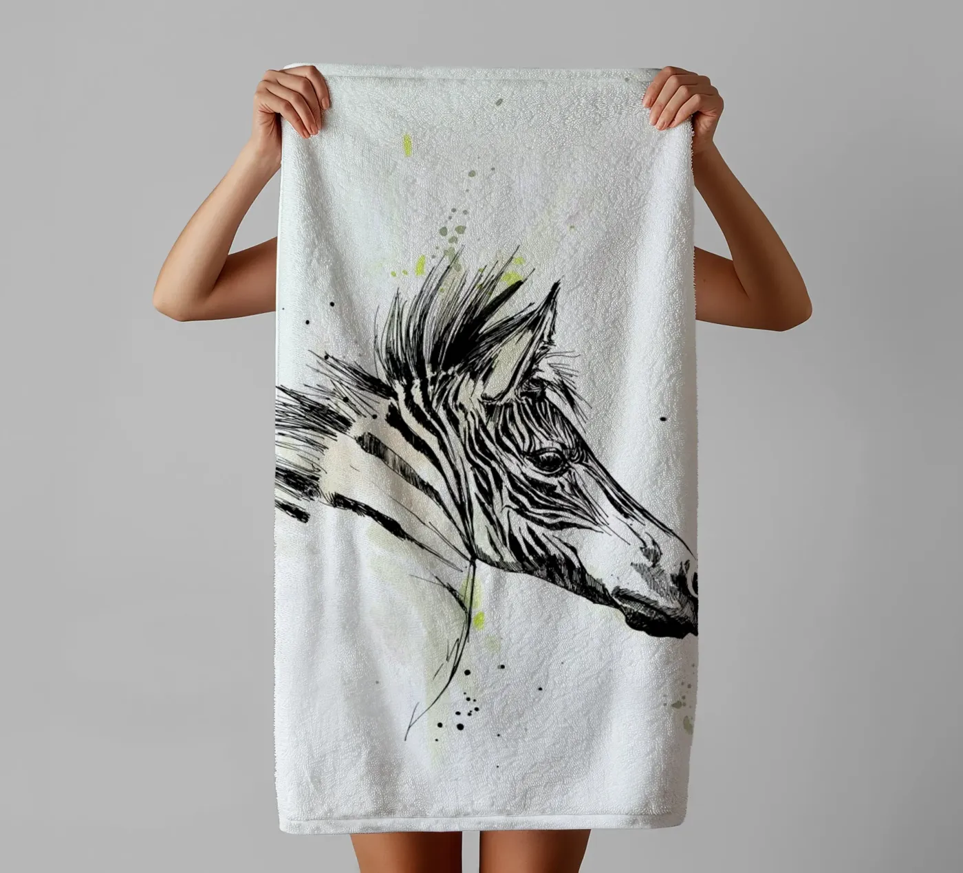 Zaba towel by WALLstories