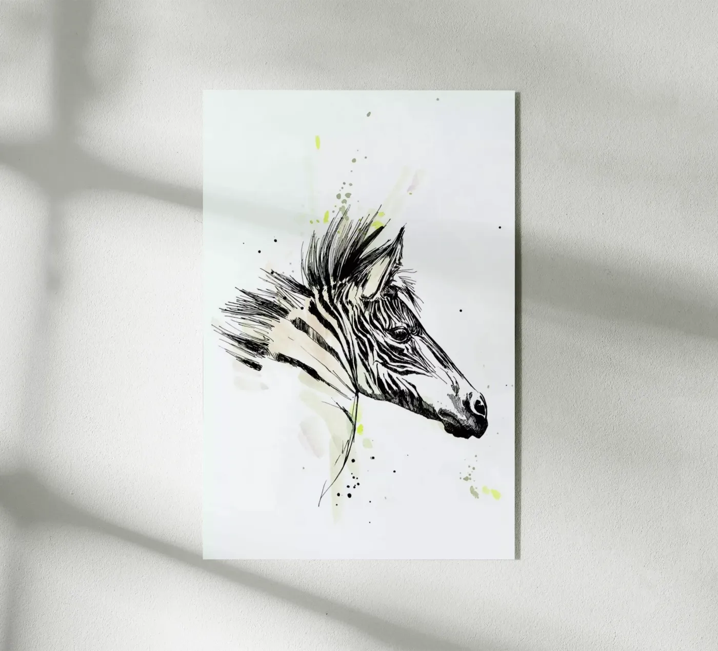 Zaba acryl van WALLstories