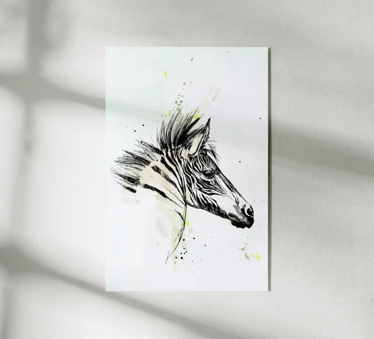 Zaba acryl van WALLstories