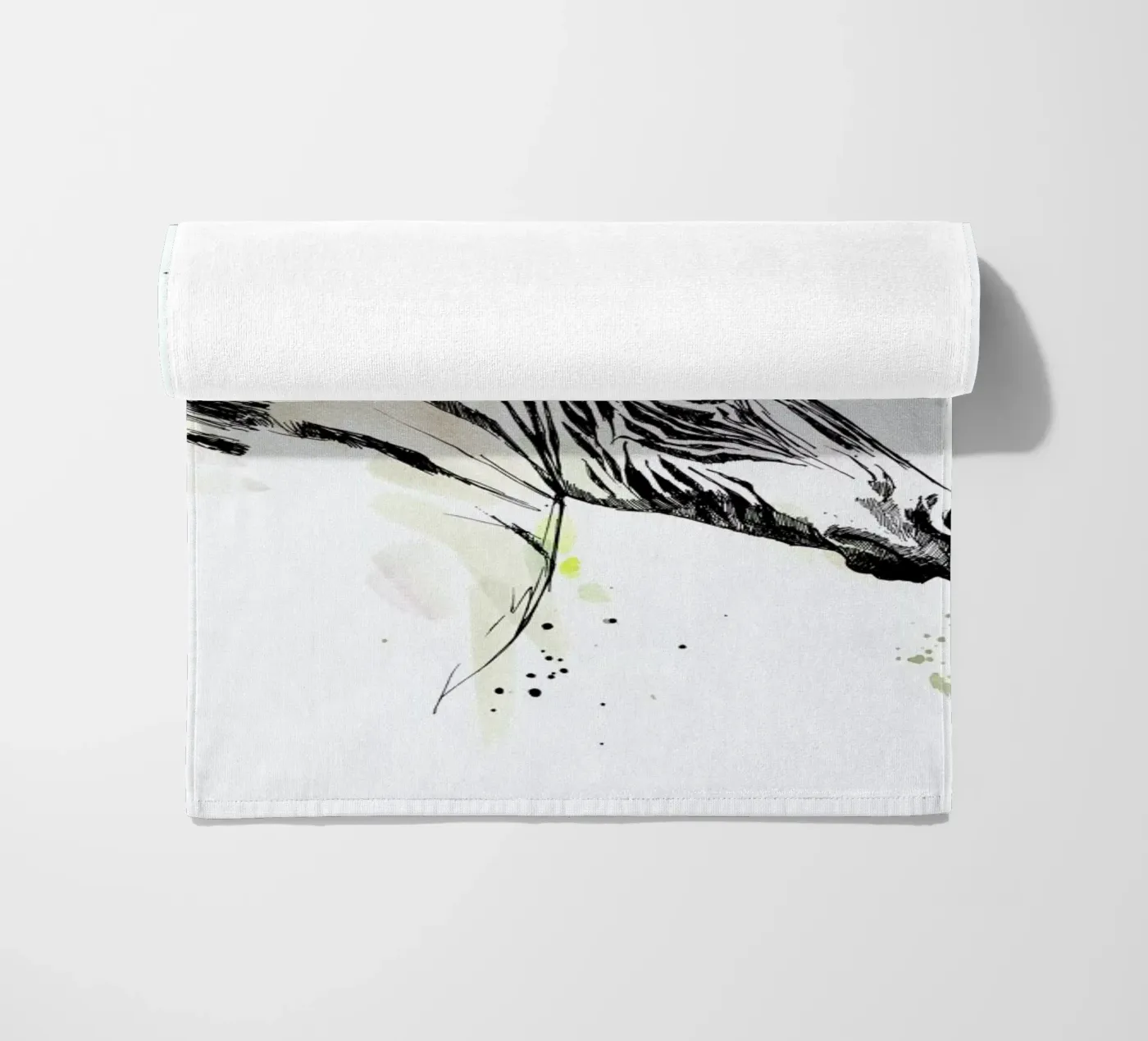 Zaba beach towel by WALLstories