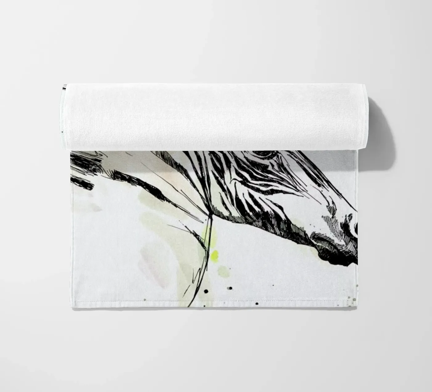 Zaba beach towel by WALLstories