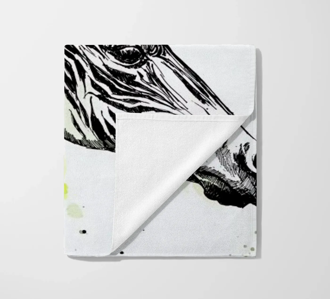 Zaba beach towel by WALLstories