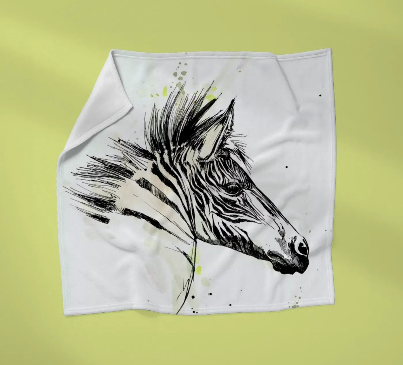 Zaba fleece blanket by WALLstories