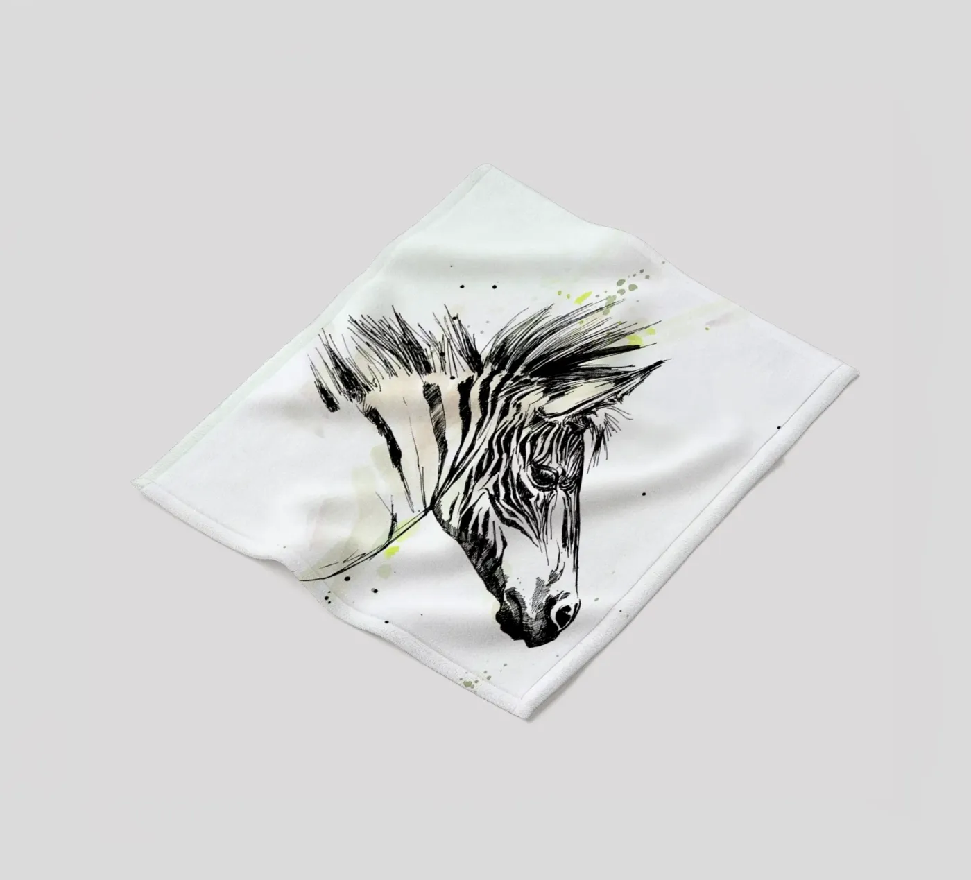 Zaba fleece blanket by WALLstories