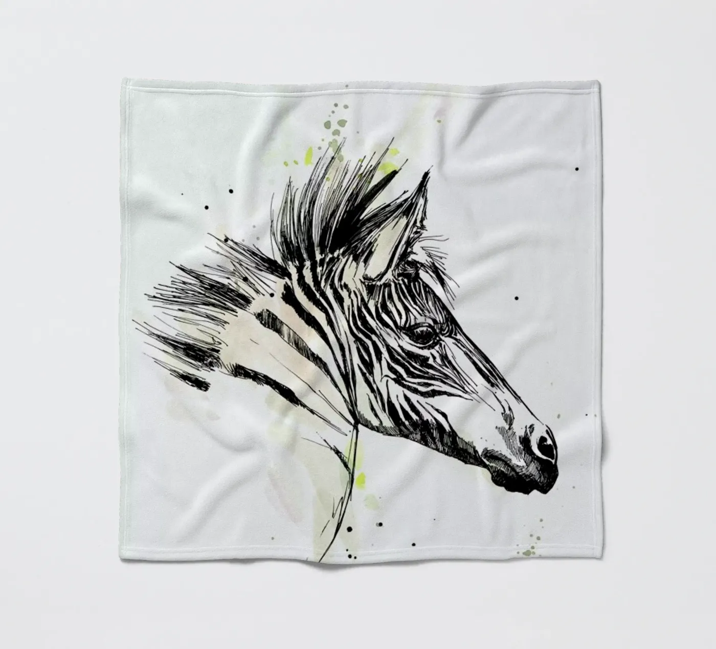 Zaba fleece blanket by WALLstories