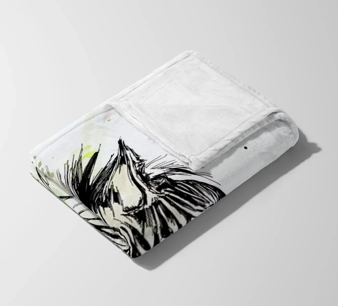 Zaba fleece blanket by WALLstories