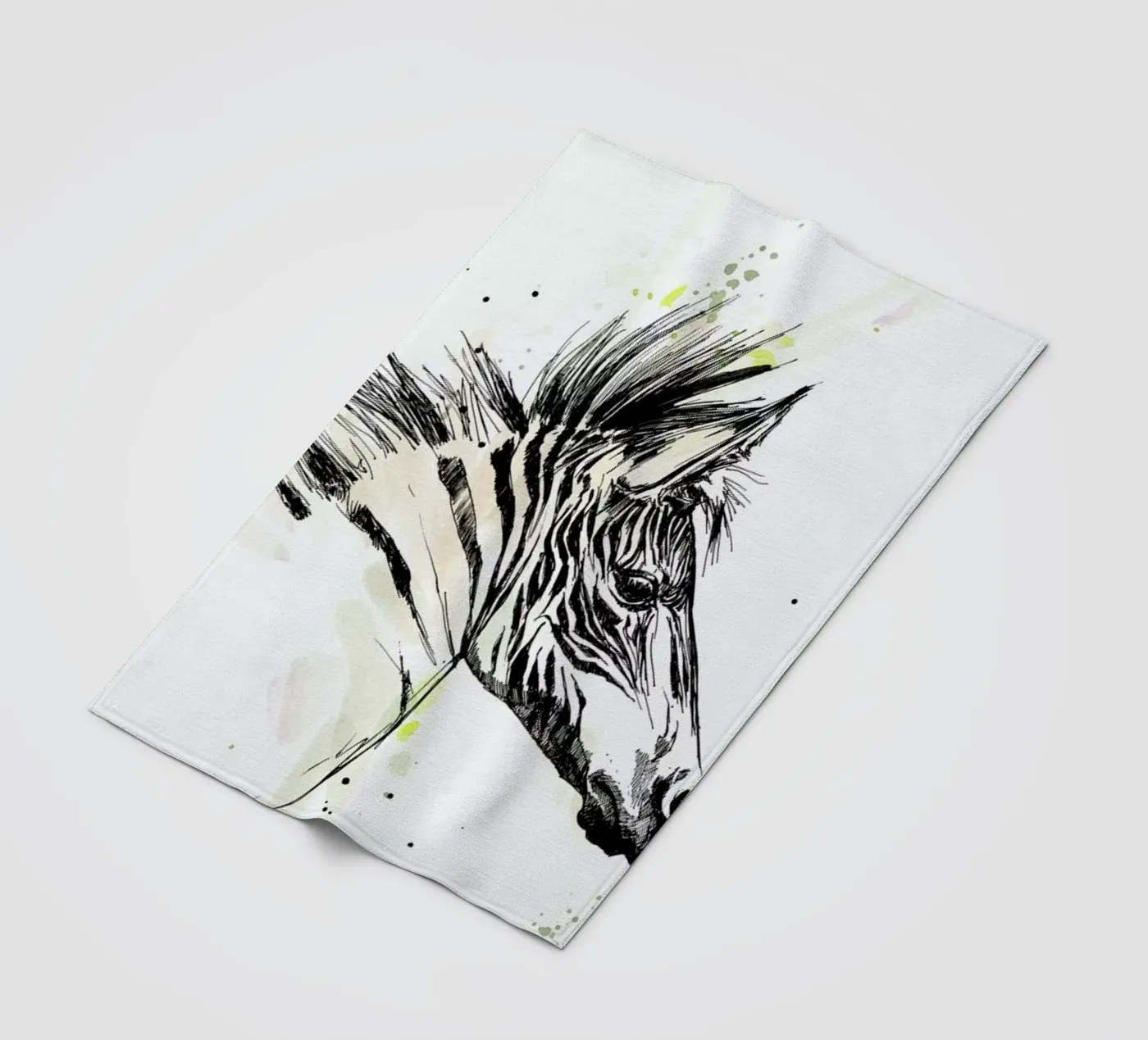 Zaba fleece blanket by WALLstories