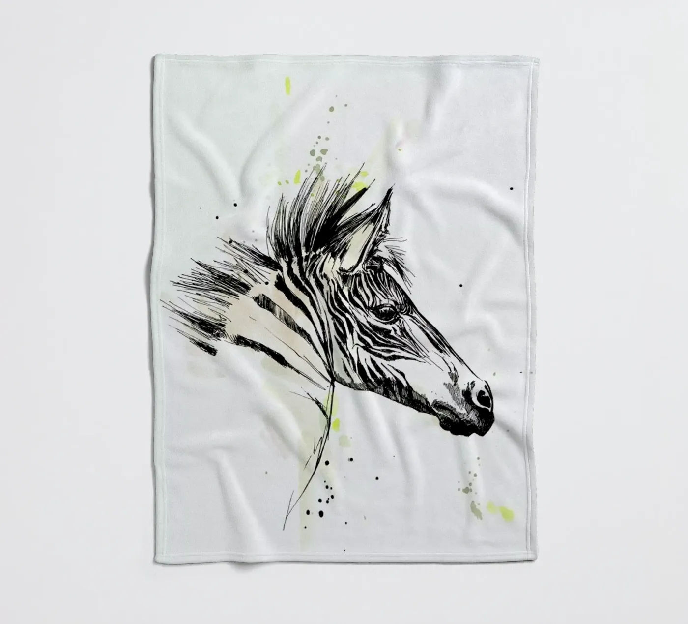 Zaba fleece blanket by WALLstories
