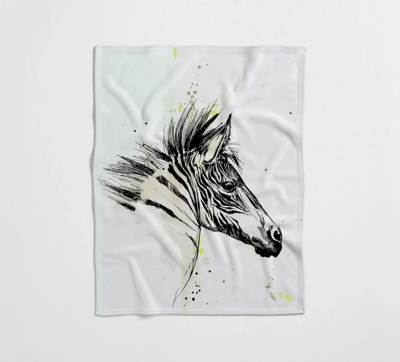 Zaba fleece blanket by WALLstories