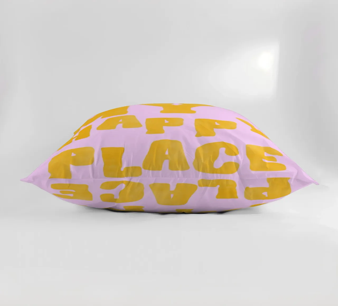My Happy Place | Soft & Cheerful Pastel Print cuscino da PrintCessStudio