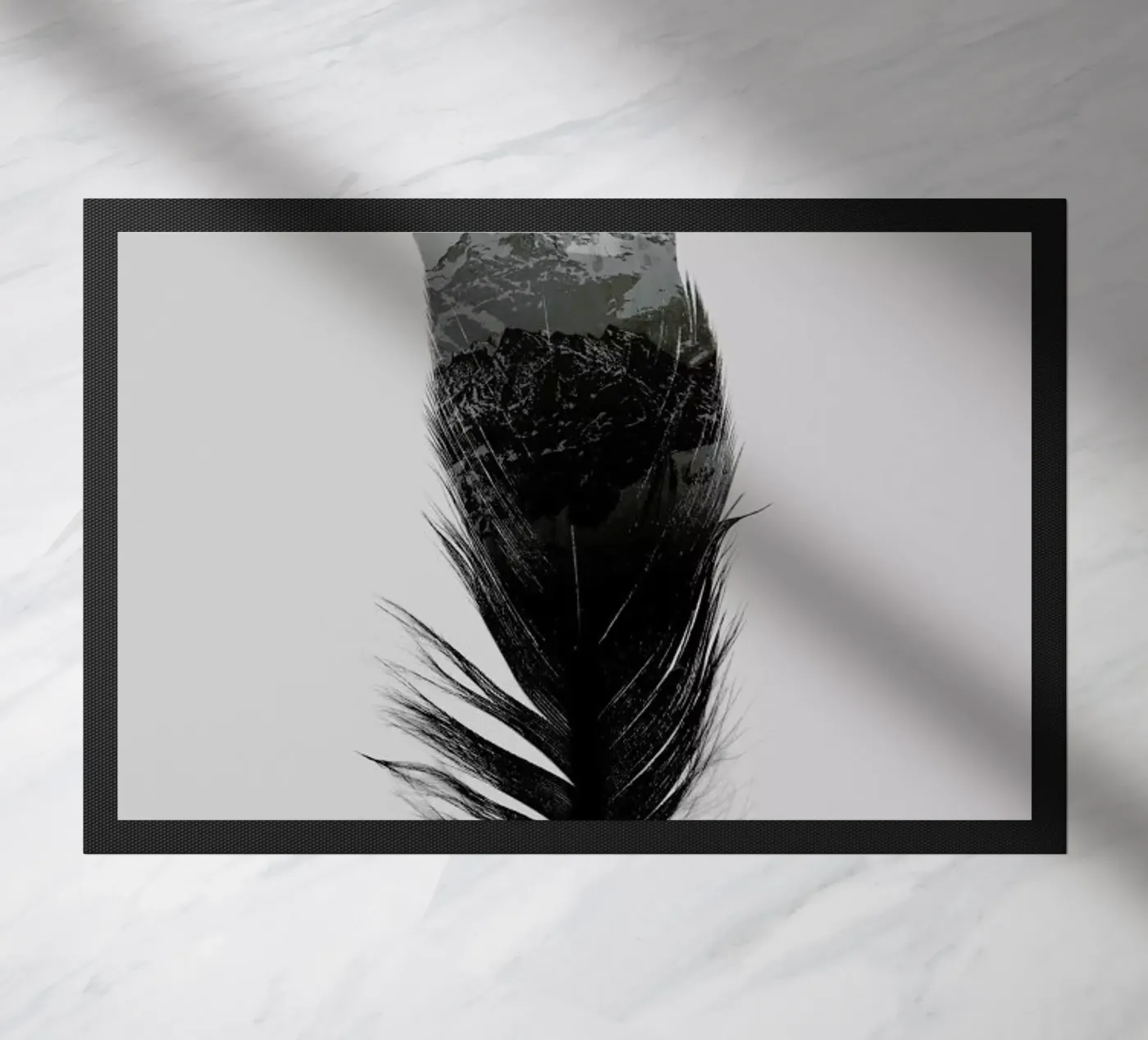Feather Fußmatte von Chris Wharton