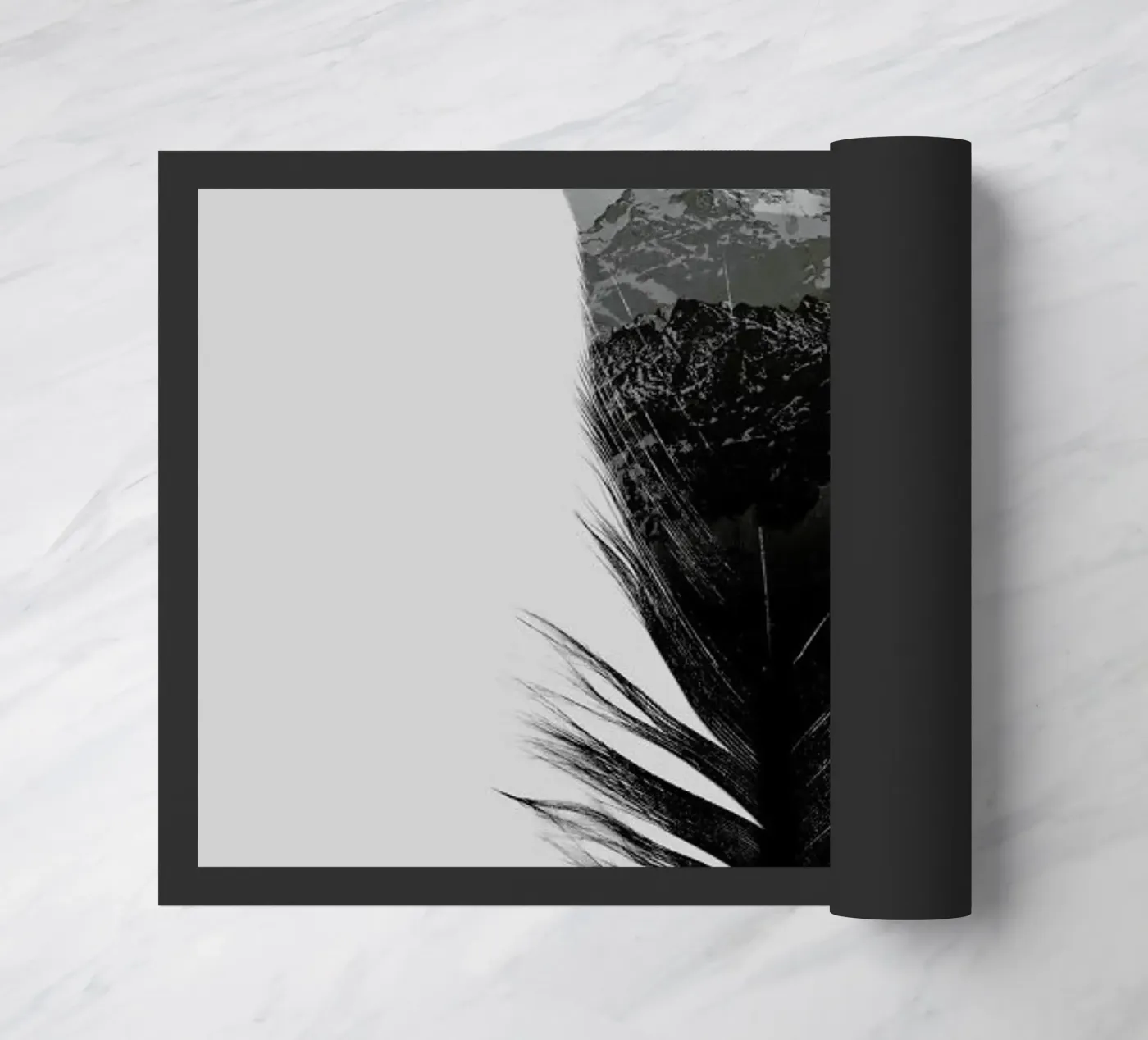 Feather Fußmatte von Chris Wharton