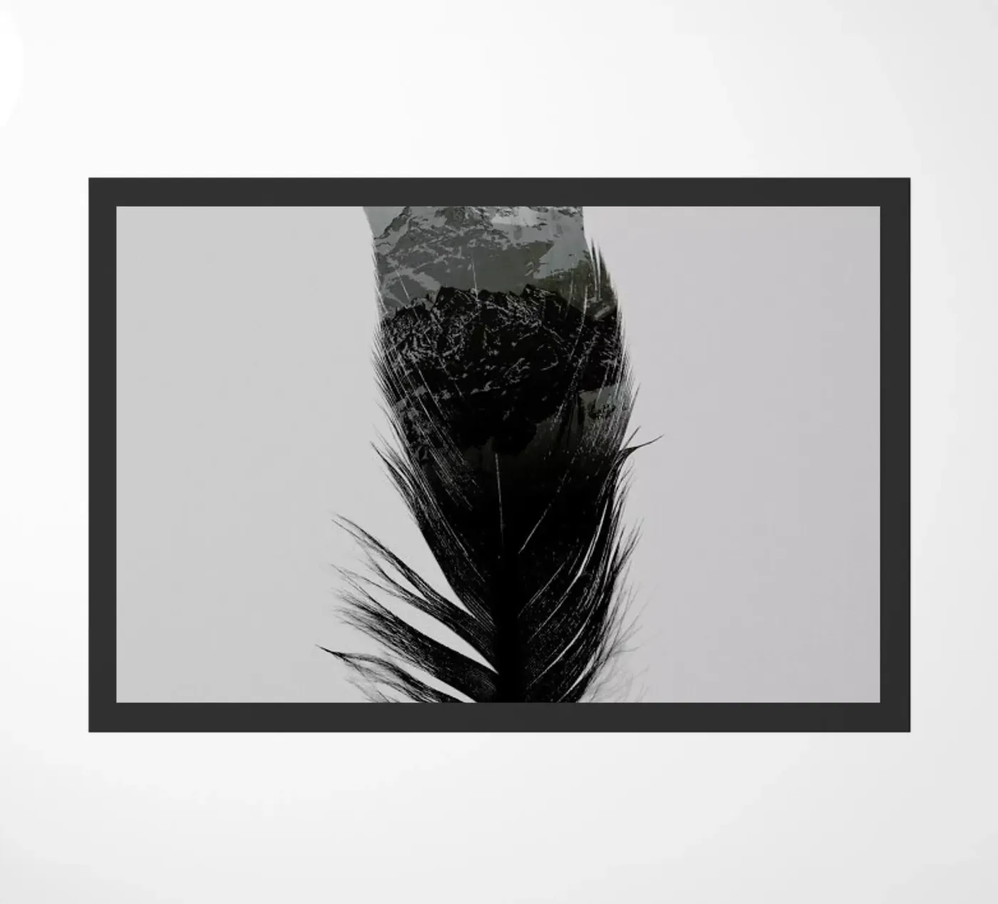 Feather Fußmatte von Chris Wharton