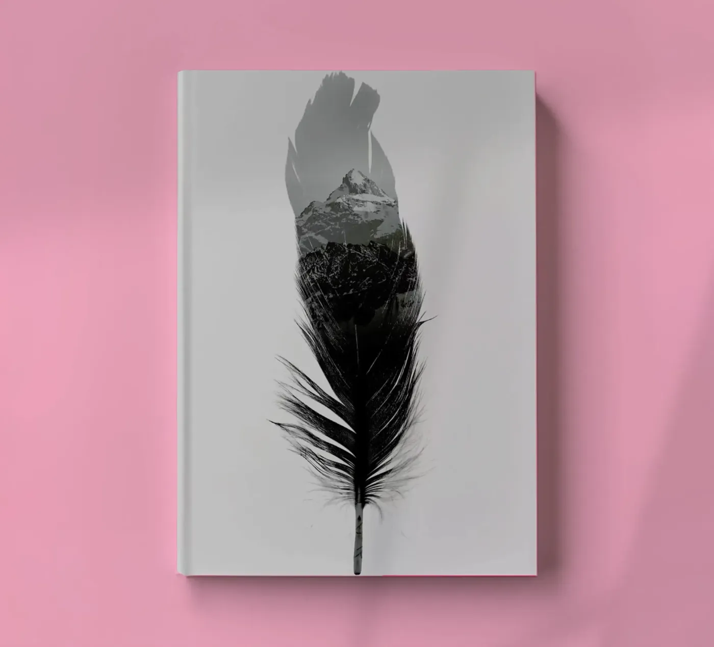 Feather notebook by Chris Wharton
