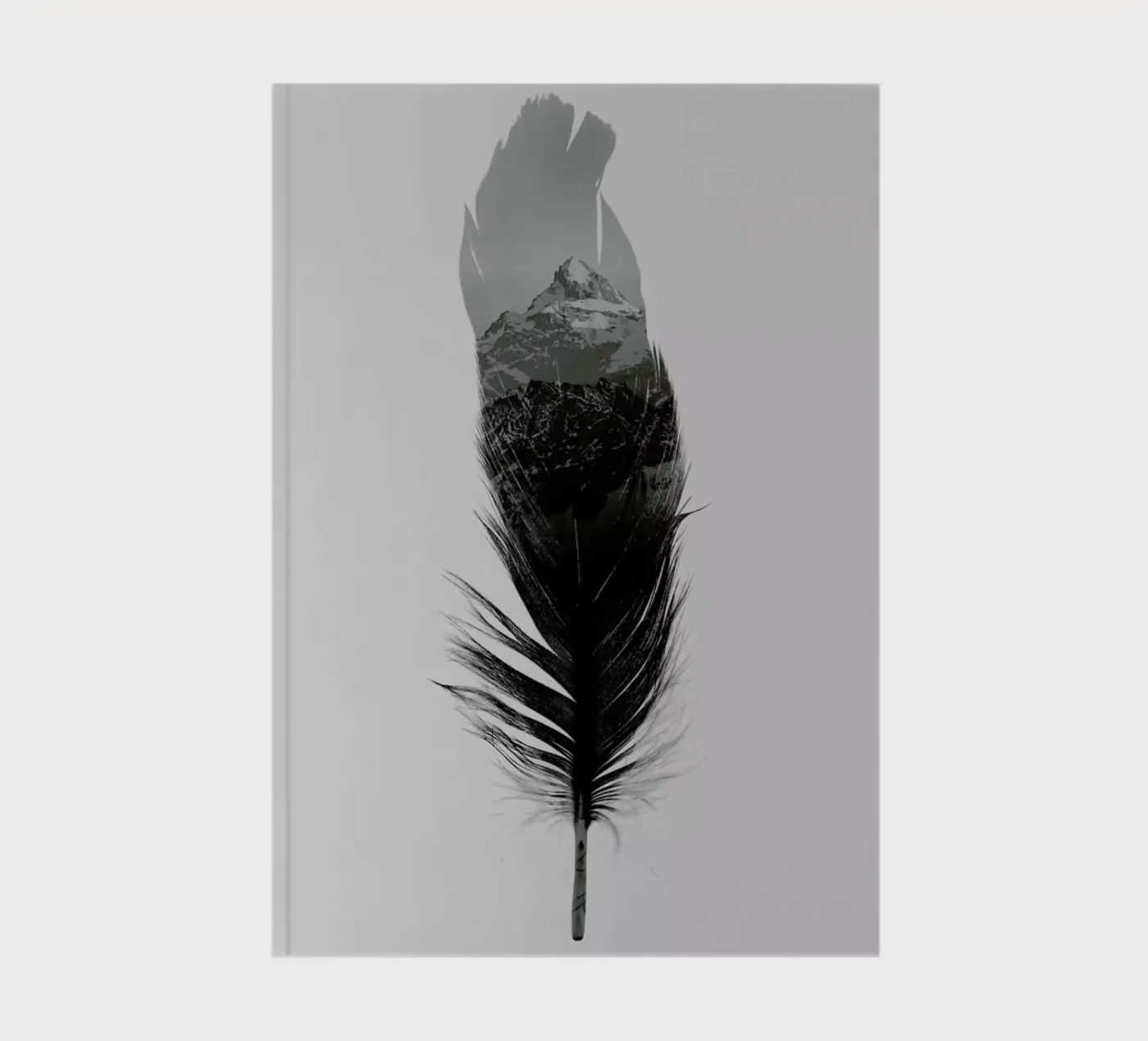 Feather notebook by Chris Wharton