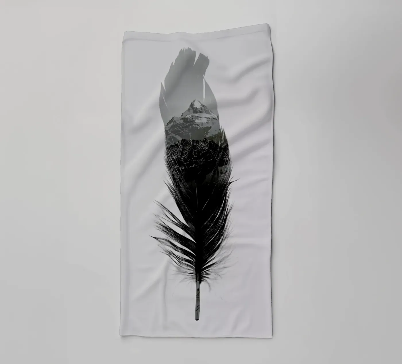 Feather badhanddoek van Chris Wharton
