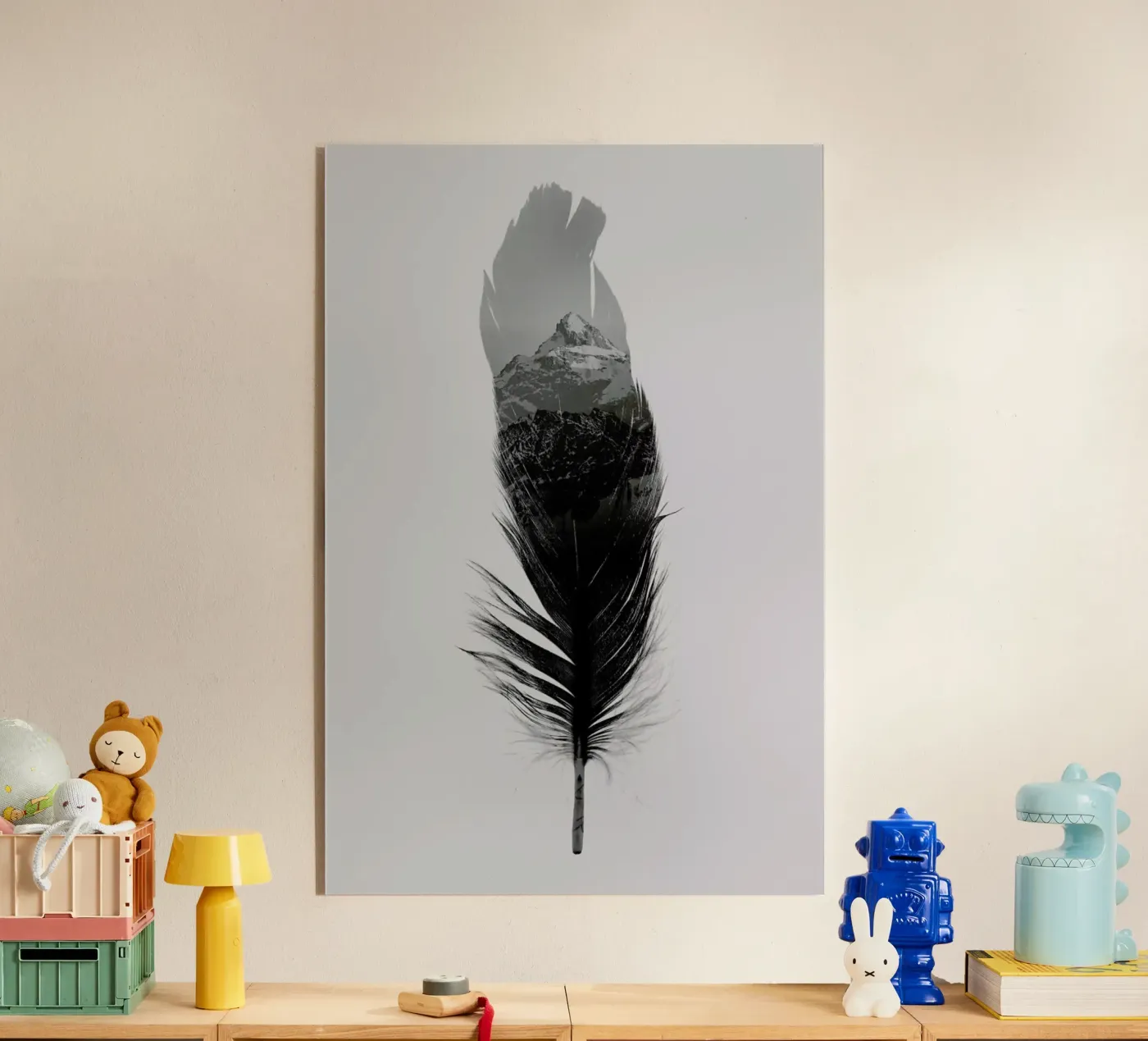 Feather plexiglass da Chris Wharton