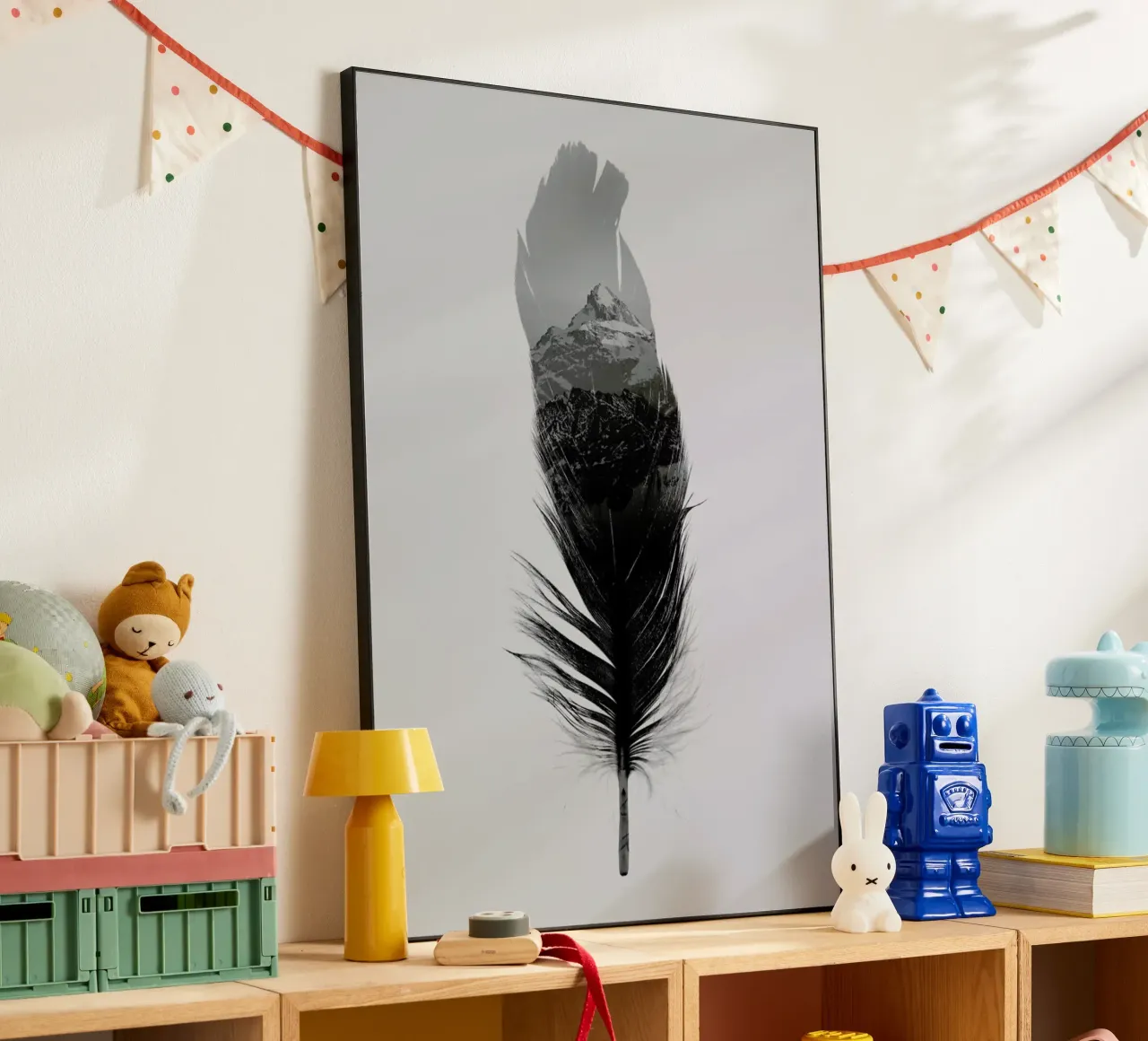 Feather alluminio dibond da Chris Wharton